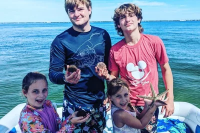 Panama city beach, observation des dauphins sauvages près de shell island avec un biologiste marin. snorkeling et eau en bouteille inclus pour une expérience unique.