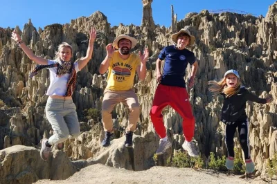 Feel the energy of la paz on a city tour with cable car rides, moon valley walk, and the witches’ market—includes tickets, transport, and a local guide.