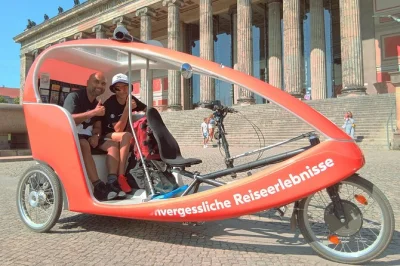 Feel berlin’s layers from a rickshaw—choose your own route, hear real stories, and get close to the city’s past with a multilingual guide. includes warm blankets.