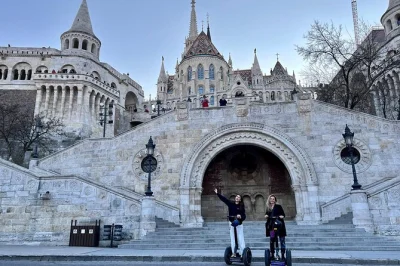 Glide through budapest’s castle district on a segway tour, with stops at buda castle, fisherman’s bastion, and matthias church. includes helmet, guide, and photos.