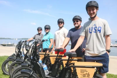 Feel the city’s pulse on a madison e-bike tour—lakeside rides, iconic sunburst chairs at memorial union terrace, and local stories with a guide. includes ebike & training.