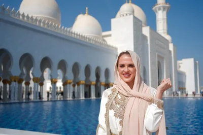 Step inside the grand mosque, snap photos at ferrari world, and stroll abu dhabi’s corniche with a guide. includes dubai hotel pickup and all entry tickets.