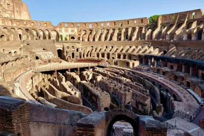 Step onto the colosseum arena floor in rome, hear gladiator stories, explore roman forum & palatine hill at your own pace. includes skip-the-line entry & guide.