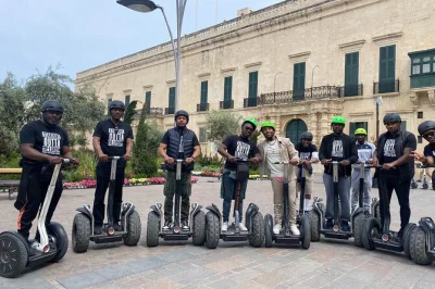 Feel valletta’s streets by segway, see st. john’s co-cathedral, and watch the malta experience show. includes helmet, guide, and flexible show ticket.