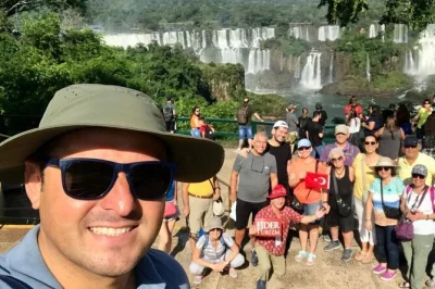 Feel the spray from argentina’s walkways, then cross to brazil for sweeping iguazu falls views. includes private guide, ac transport, and border fast-track.