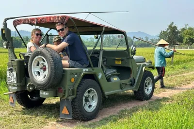 Wake up to hoi an’s quiet villages—make rice paper on cam kim island, weave mats with locals, and float through coconut forests. private tour with pickup included.