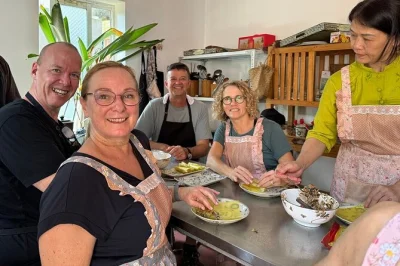 Escape hanoi for a day in ba vi: harvest tea, cook with locals, cycle rice fields, and soak your feet. authentic village life just outside the city.