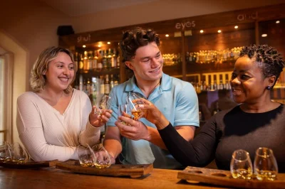 Scopri la storia del whiskey irlandese a dublino con un tour guidato al museo, degustazioni interattive e racconti locali. include assaggi, visita alla galleria e bicchiere souvenir opzionale.