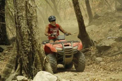 Feel the thrill of an atv ride through puerto vallarta’s sierra madre trails, dip by a river canyon, and end with tequila tasting. includes pickup & local guide.