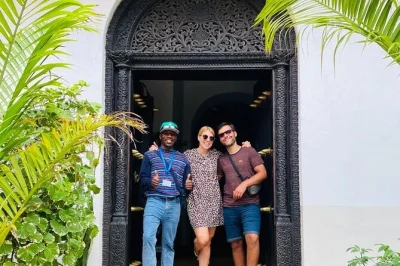 Step into stone town’s winding alleys, taste street food, hear stories at the old fort, and see freddie mercury’s birthplace on this private walking tour. includes mineral water.