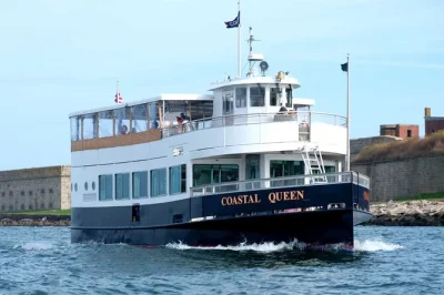 Feel the salt air on a 75-minute newport harbor cruise, pass lighthouses, historic forts, and yachts with live narration—includes wheelchair access and restrooms onboard.