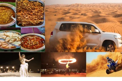 Feel the rush of dubai’s red dunes on a 4x4 desert safari with sandboarding, camel rides, live shows, dinner & hotel pickup. includes camp stay & local guide.