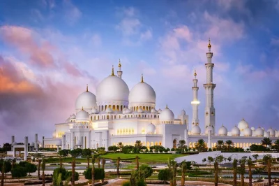 Feel the energy of abu dhabi on a private city tour with grand mosque, heritage village, corniche drive & a photo stop at ferrari world. includes hotel pickup.