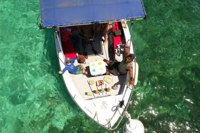Feel the salt breeze on a guadeloupe lagoon boat trip—snorkel a wreck, spot turtles, enjoy a barbecue lunch at Île la biche, all with drinks included.
