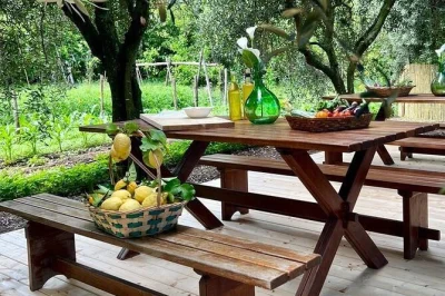 Erlebe einen kochkurs mitten in einem sorrento-garten, pflücke frisches gemüse selbst und genieße hausgemachte gnocchi mit einheimischen. inklusive mittagessen & limoncello.