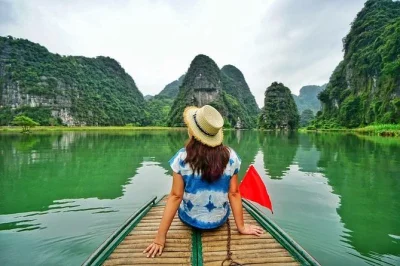 Book a small-group ninh binh tour with tam coc boat ride, hoa lu citadel, mua cave trek & countryside cycling. authentic local experience from hanoi.