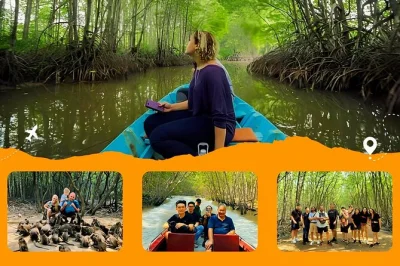 Entdecke can gio mit frechen affen, krokodilen und einem lebhaften fischmarkt. inkl. abholung, mittagessen und lokalem guide für einen unvergesslichen tag ab ho-chi-minh-stadt.