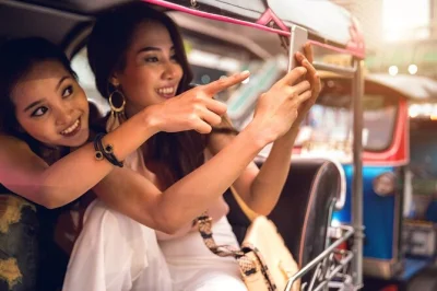 Step into bangkok’s night magic with a tuk-tuk ride, illuminated temples, a local guide, and street food in chinatown. includes boat ride and dinner.