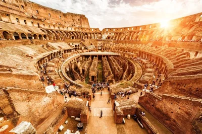 Feel the energy of ancient rome on a small-group colosseum arena tour, stroll palatine hill, and wander the roman forum with a passionate local guide. entry included.