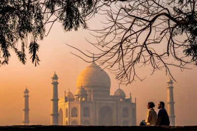 Feel the sunrise at the taj mahal, walk agra fort’s ancient halls, and wander fatehpur sikri’s “ghost city” on a private day tour with lunch and hotel pickup.