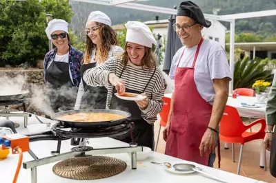 Feel the warmth of valencia as you cook real paella near albufera, share tapas & wine, and laugh with locals in a countryside farmhouse. includes all food & drinks.