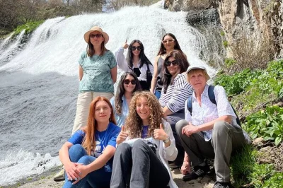 Stand at khor virap facing mount ararat, wander noravank’s red cliffs, taste areni wine, and feel jermuk’s waterfall mist—all with a local guide and pickup.