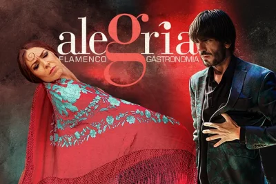 Erlebe malagas rhythmus mit einer live-flamenco-show im alegria, genieße andalusische spezialitäten danach und sichere dir unkompliziert deinen platz für intime aufführungen.