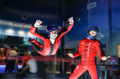 Feel the rush of indoor skydiving in queenstown with two flights, full gear, and a certified instructor guiding you every step—includes orientation and all equipment.