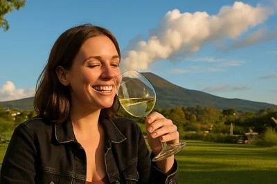 Disfruta un almuerzo de la granja a la mesa y cata de vinos locales en el monte vesubio, con vistas a capri y sorrento. incluye traslado ida y vuelta desde pompeya y opciones vegetarianas.