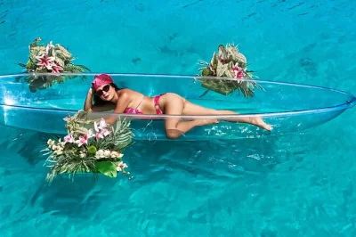 Float in a clear kayak over montego bay’s waters, get drone photos with floating jamaica letters or flowers, and enjoy private pickup—photos & video included.