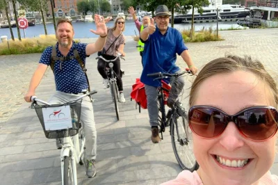 Feel the rhythm of antwerp on a guided bike tour—see the central station, cathedral, het steen, and mas museum with a local guide. bikes included for easy exploring.