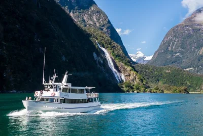 Milford sound: vivi una crociera in barca piccola con commento dal vivo, avvistamenti di animali e caffè con biscotti inclusi. prenota per goderti il panorama senza folla.