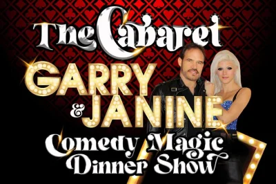 Step into branson’s cabaret for a close-up magic & comedy show by garry & janine carson. enjoy a buffet dinner, laughs, and audience moments—includes show ticket.
