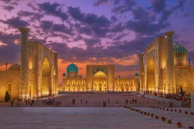 Step through samarkand’s history with a walking tour of registan, gur-e-emir mausoleum & shah-i-zinda. includes guide service and flexible start times.