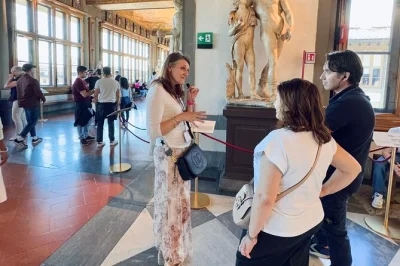 Step inside florence’s uffizi gallery on a small-group tour with skip-the-line tickets, expert guide, and headsets included. dive into renaissance masterpieces up close.
