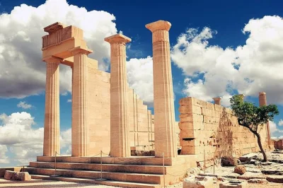 Feel the pulse of rhodes and lindos on a private day trip—walk medieval walls, gaze from the lindos acropolis, and enjoy flexible pickup with a local driver.