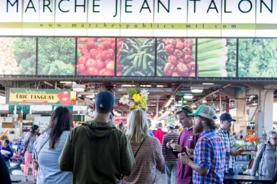 Follow a local guide through montreal’s jean-talon market and little italy, tasting salvadoran bites, farm cheeses, and bean-to-bar chocolate. includes all food.