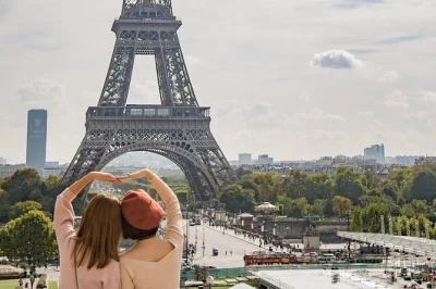 Feel the buzz of paris with reserved eiffel tower lift access, live stories from a real guide, and time to linger at the summit or 2nd floor. includes flexible stay.