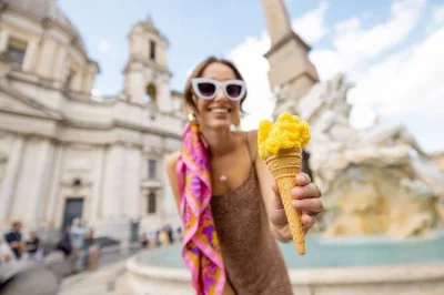 Make gelato and fettuccine from scratch in rome’s piazza navona, with a local chef. enjoy bruschetta, wine, and your own creations—includes all ingredients.