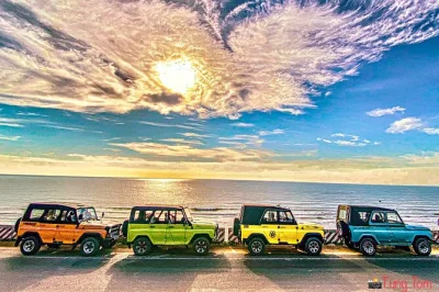 Siente la arena bajo tus pies en las dunas rojas y blancas de mui ne, recorre en jeep al amanecer o atardecer, pasea por fairy stream y observa a los pescadores en acción. incluye recogida en hotel.