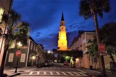Walk charleston’s shadowy streets with mike brown, hear chilling ghost stories, explore haunted alleys & churches—90-minute night tour with podcast host included.