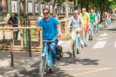 Pedal through paris’ latin quarter & le marais, explore shakespeare and company, pause at place des vosges, with bike rental and a small group local guide.