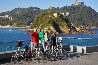 Feel the basque spirit on a san sebastian e-bike tour—cycle beaches, palaces, and local art with a small group and expert guide. includes bike and helmet.