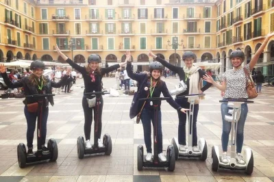 Glide through palma’s old town by segway, see the cathedral, royal palace, arab baths and more with a local guide. includes helmet and segway rental.