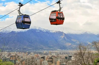 Feel santiago’s rhythm with a full-day hop-on hop-off bus, cable car ride, and funicular up san cristobal hill. includes all tickets and flexible stops.