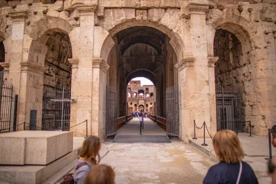 Step onto the colosseum’s arena floor through the gladiators gate, hear stories from a local guide, and see the arch of constantine. includes express entry.