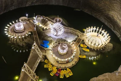 Feel the cool air of turda salt mine, hike turda gorge, and share a traditional meal in rimetea village. includes transfers, entry fees, and lunch.