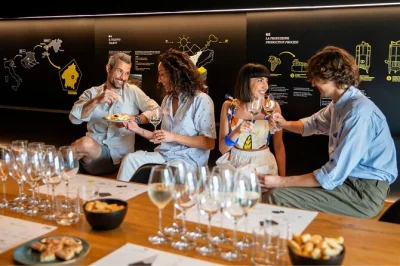 Feel the fizz of valdobbiadene’s prosecco docg with a guided tasting, local snacks, and vineyard views. includes wheelchair access and flexible options for all.