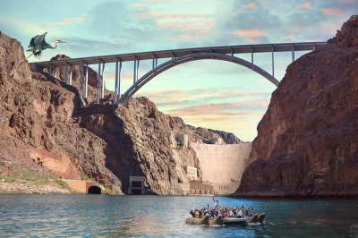 Float the colorado river from hoover dam, swim in black canyon, and relax with lunch. includes hotel pickup or boulder city meet-up. local guide shares stories.