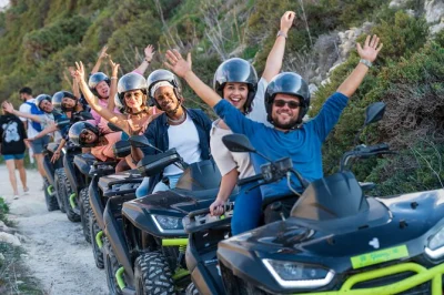 Feel the wind on a gozo quad bike day trip, swim at secret bays, boat to comino’s blue lagoon, and share a gozitan lunch. includes pickup and local guide.